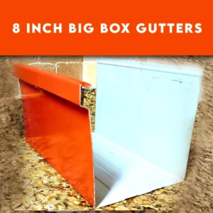 8 Inch Big Box Gutters